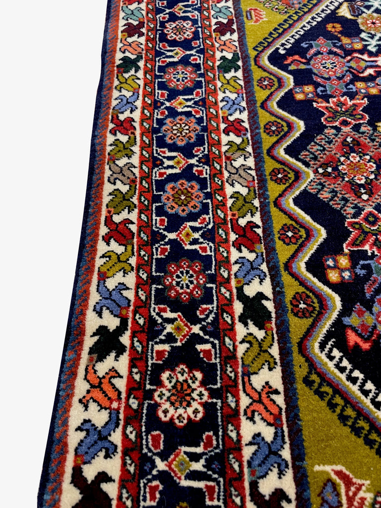 3'6"x5'1' Kashkuli Hand Knotted