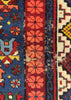 3'6"x5'1" Kuba Hand Knotted