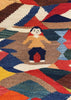 3'6"x5'1" Sennah Kilim Hand Knotted