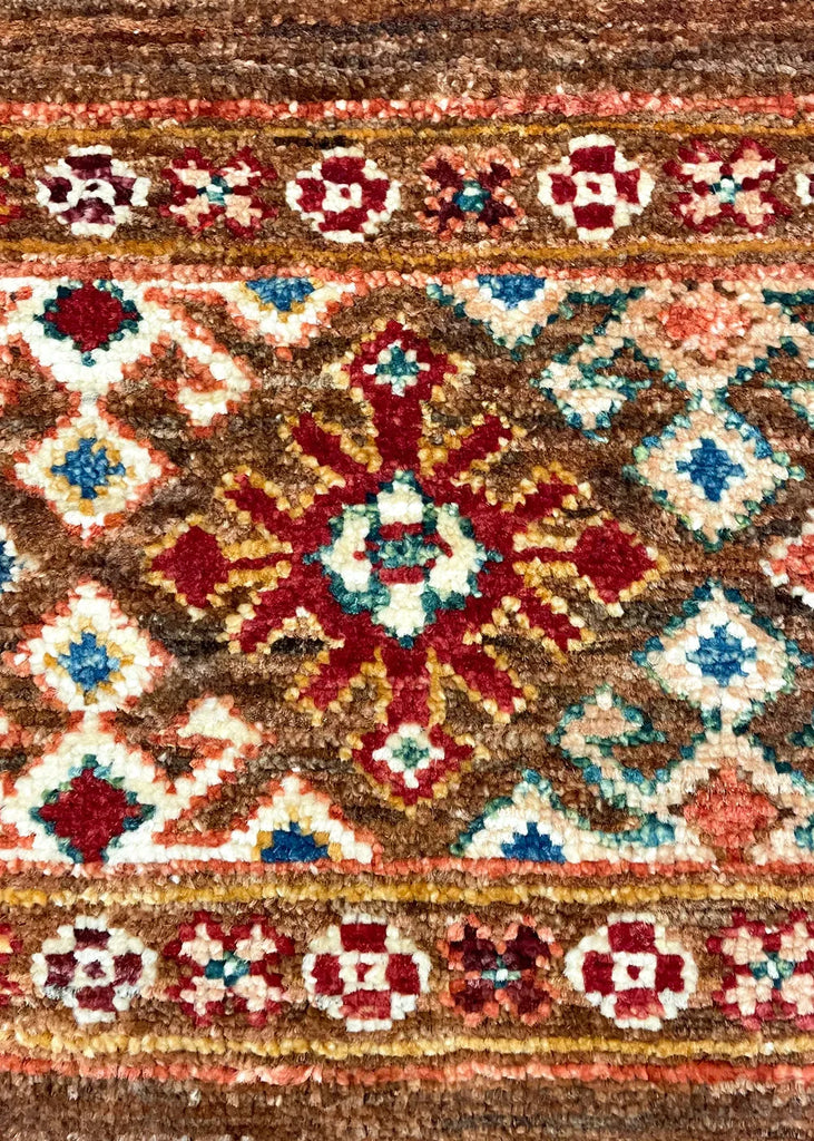 3'6"x5'4" Khorjeen Hand Knotted