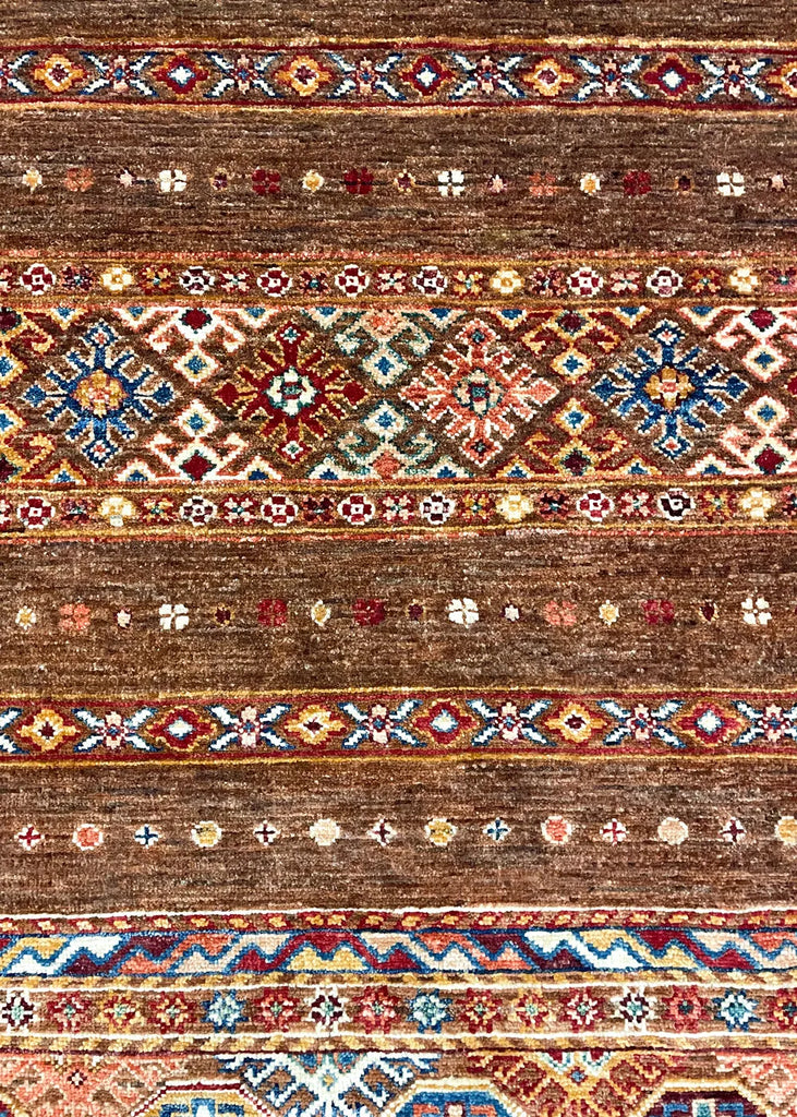 3'6"x5'4" Khorjeen Hand Knotted