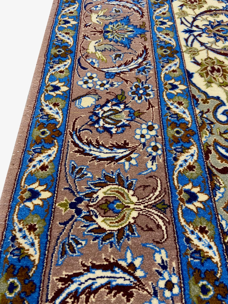 3'6"x5'6" Isfahan Hand Knotted