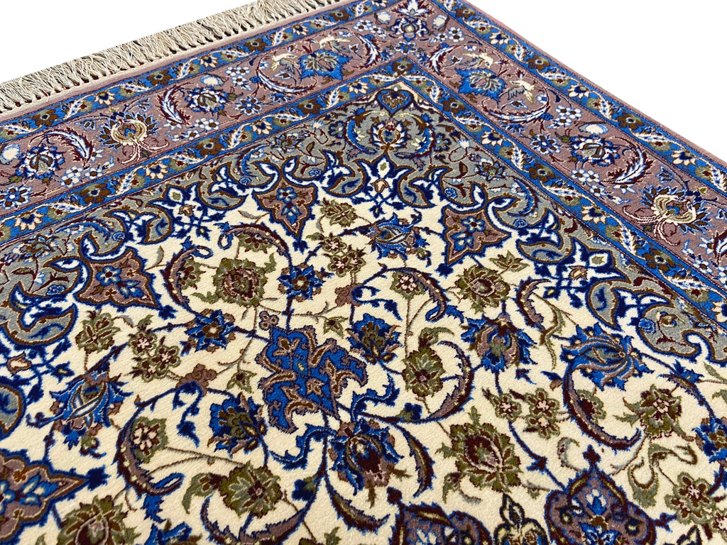 3'6"x5'6" Isfahan Hand Knotted