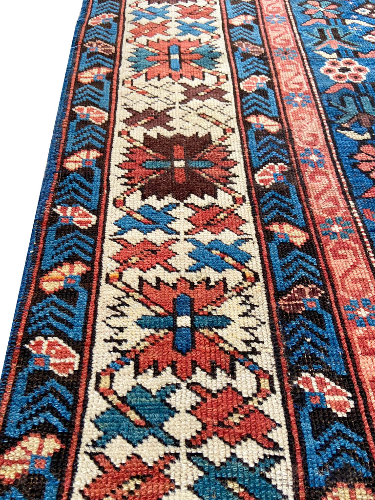 3'6"x5' Kuba Hand Knotted