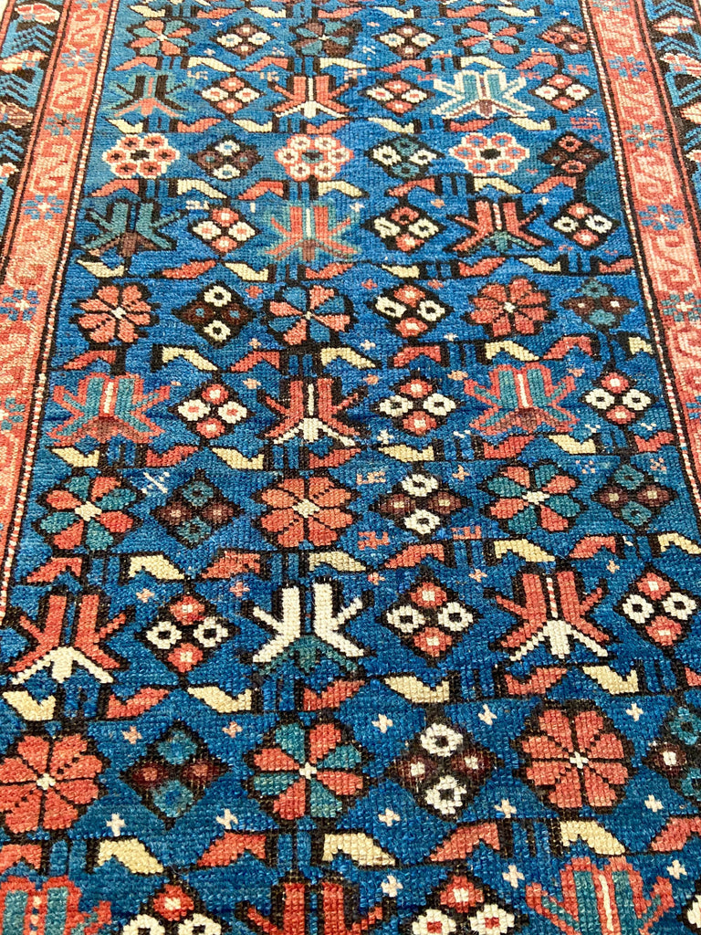3'6"x5' Kuba Hand Knotted