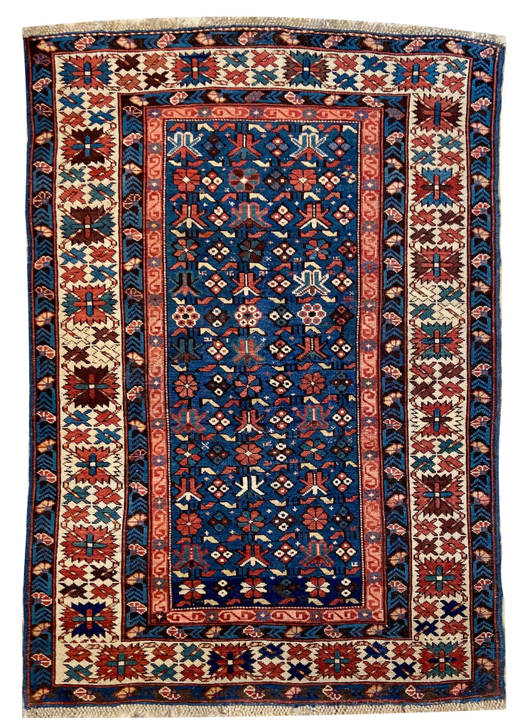 3'6"x5' Kuba Hand Knotted