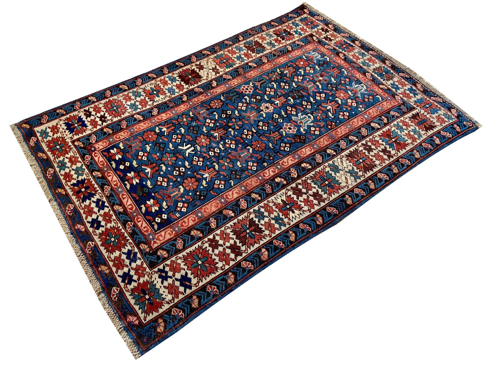3'6"x5' Kuba Hand Knotted