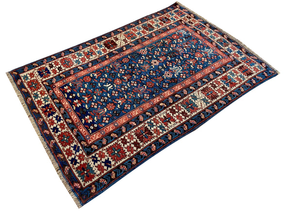 3'6"x5' Kuba Hand Knotted