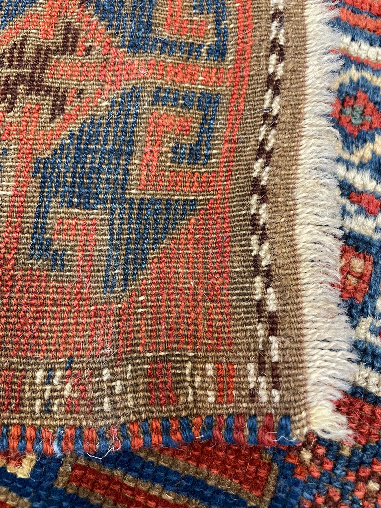 3'6"x6'8" Yuruk Hand Knotted