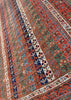 3'7"x4'1" Afshar Masanad hand hooked