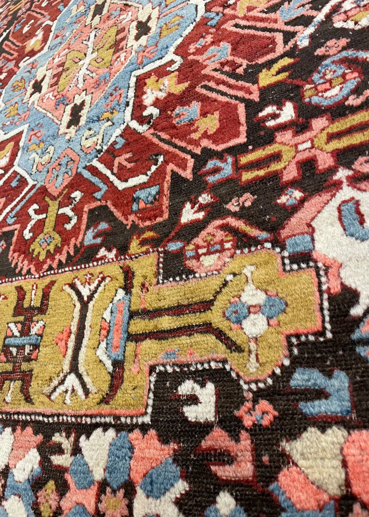 3'7"x4'4" Kuba Zejwa Hand Knotted