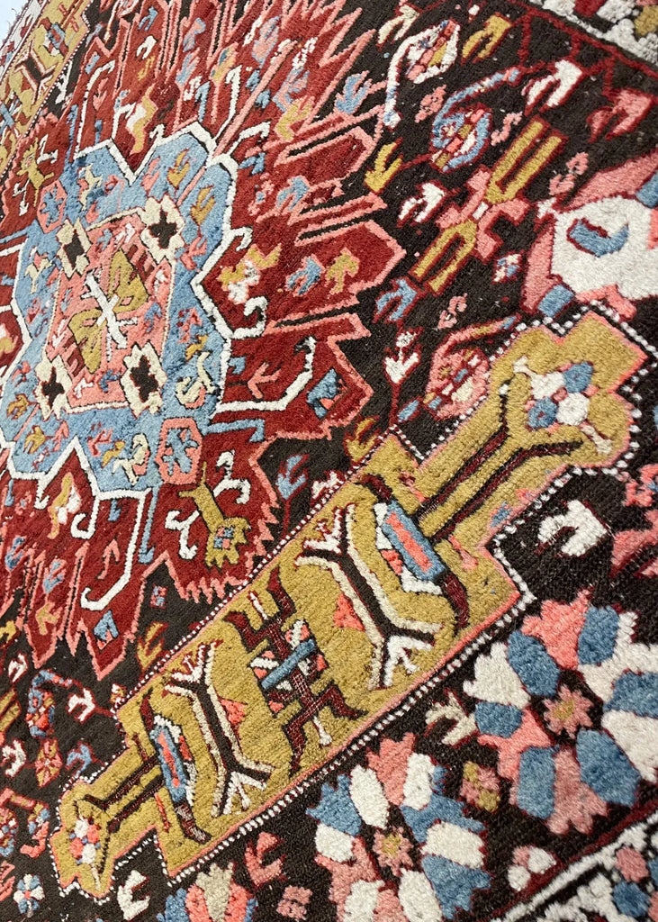 3'7"x4'4" Kuba Zejwa Hand Knotted