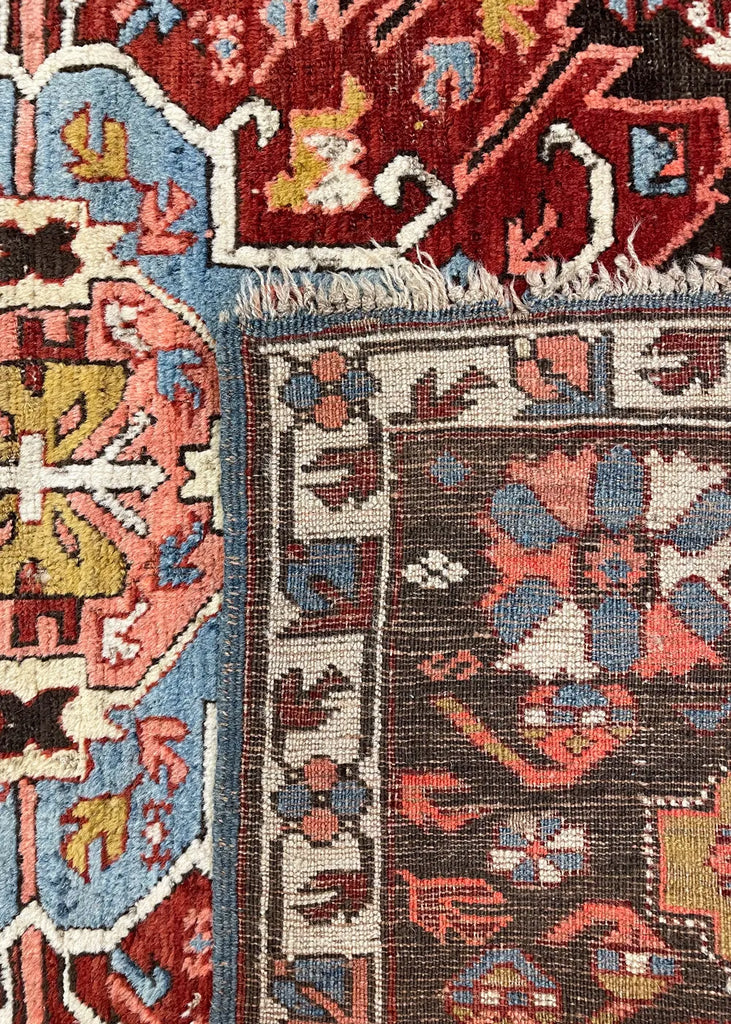 3'7"x4'4" Kuba Zejwa Hand Knotted