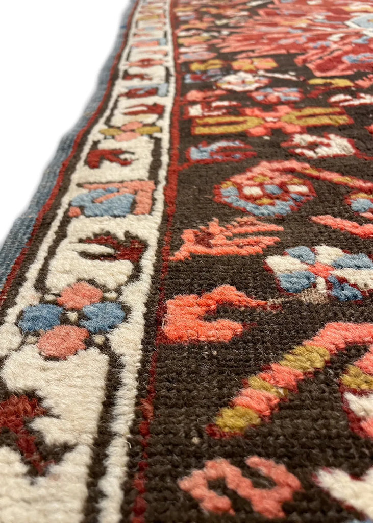 3'7"x4'4" Kuba Zejwa Hand Knotted