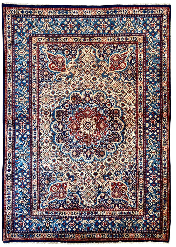 3'7"x5'1" Dorukhesh Hand Knotted