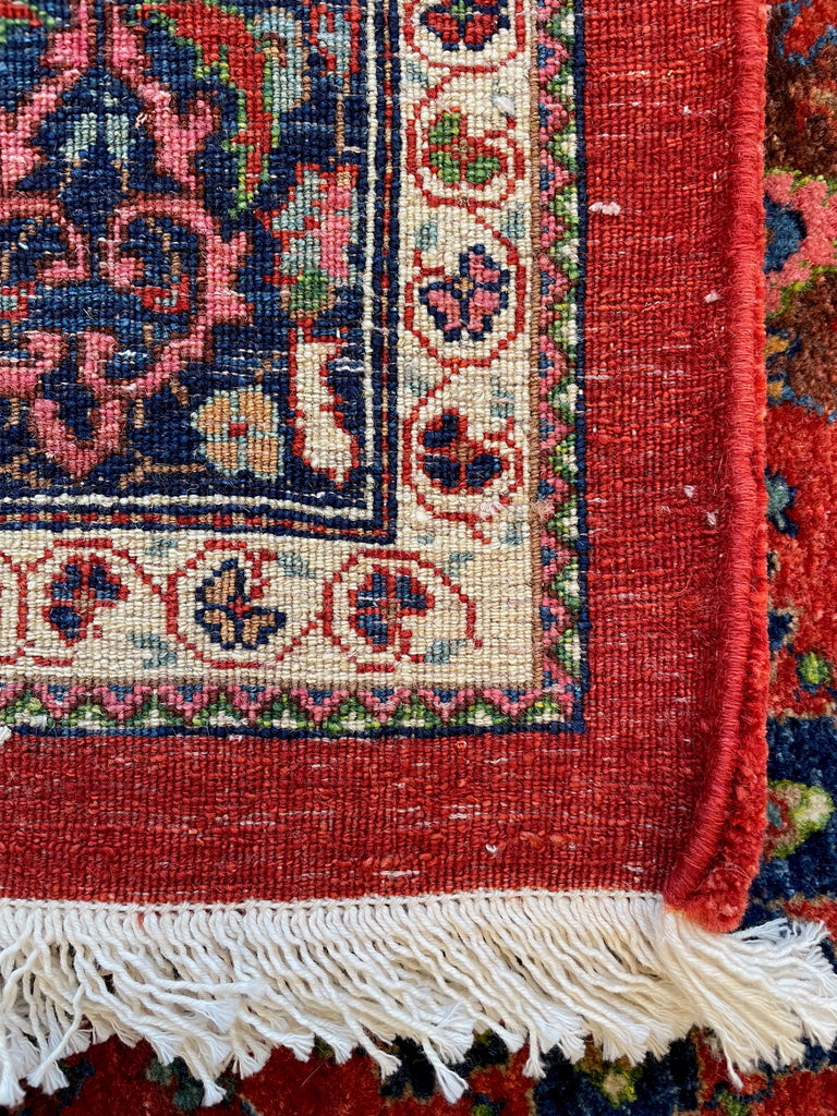 3'7"x5'1" Halvai Bidjar Hand Knotted