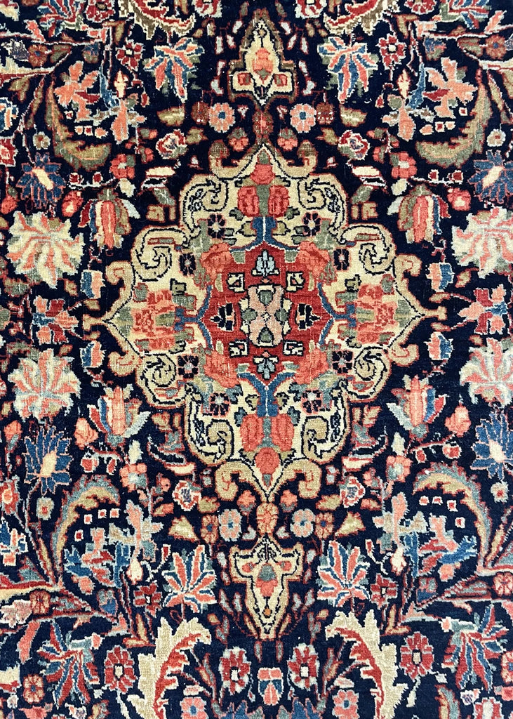 3'7"x5'3" Halvai Bidjar Hand Knotted