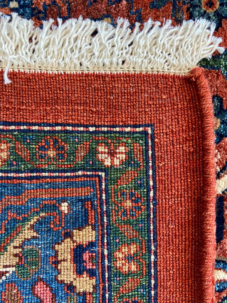 3'7"x5'4" Bijar Hand Knotted