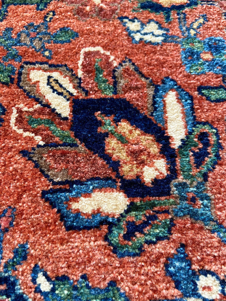 3'7"x5'4" Bijar (s) Hand Knotted