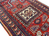 3'7"x5'5" Kazak Prayer Rug Hand Knotted