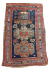 3'7"x5'8" Shusha Prayer Rug Hand Knotted