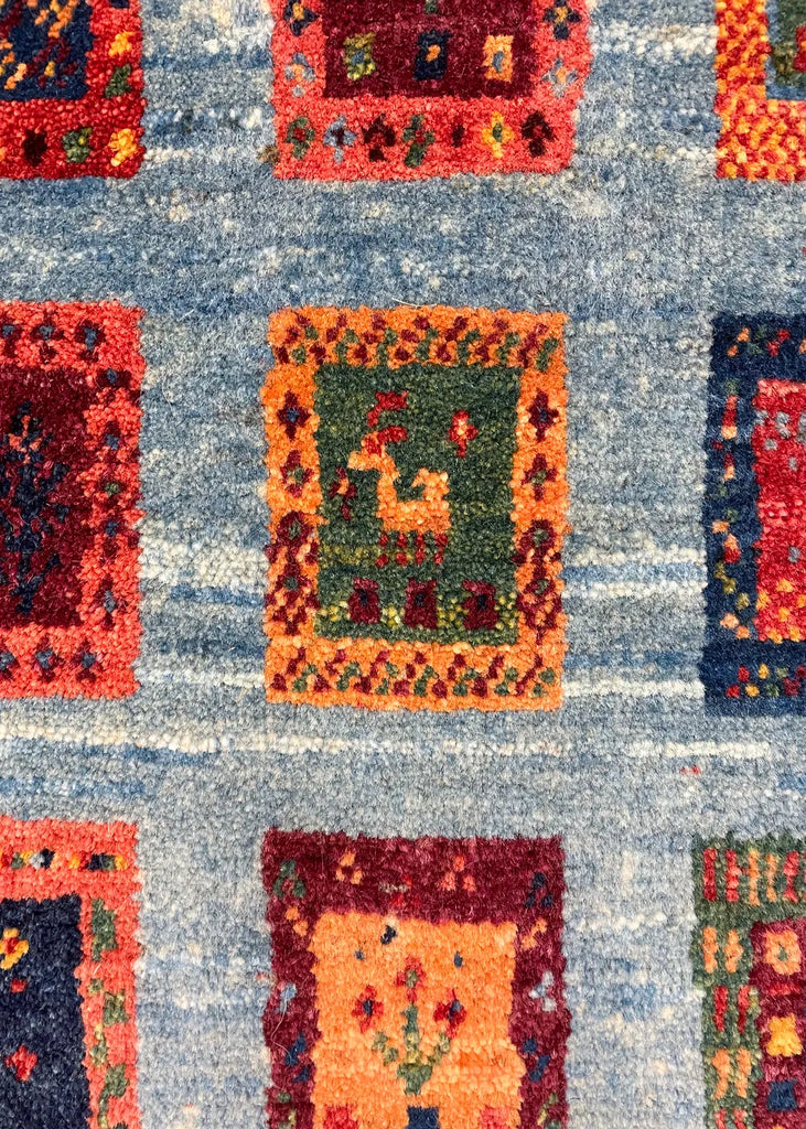 3'7"x5' Kashkuli Hand Knotted