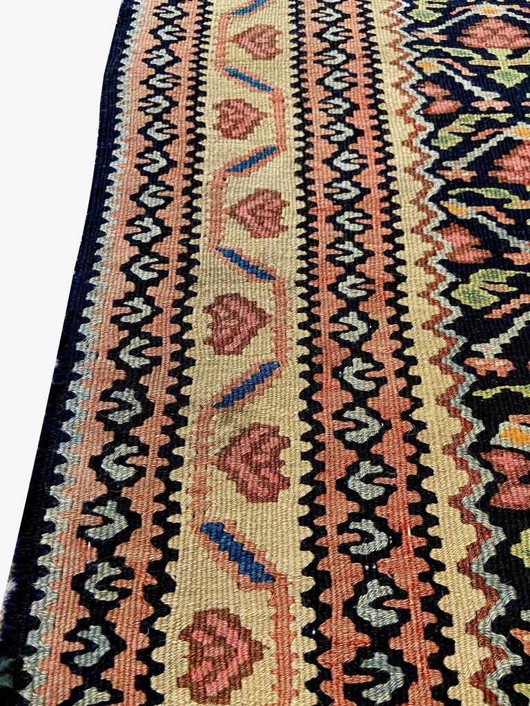 3'7"x5' Sennah Kilim Hand Woven