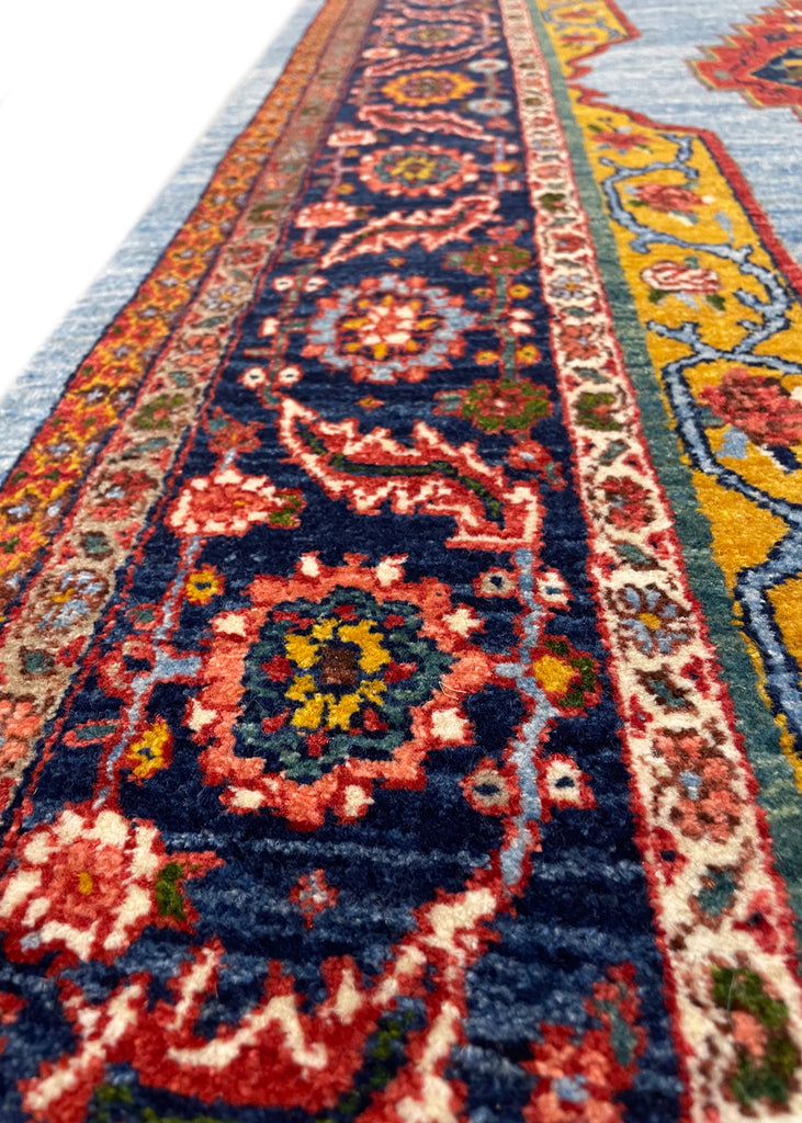 3'7"x6'1" Hand Knotted