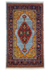3'7"x6'1" Halvai Bijar Hand Knotted