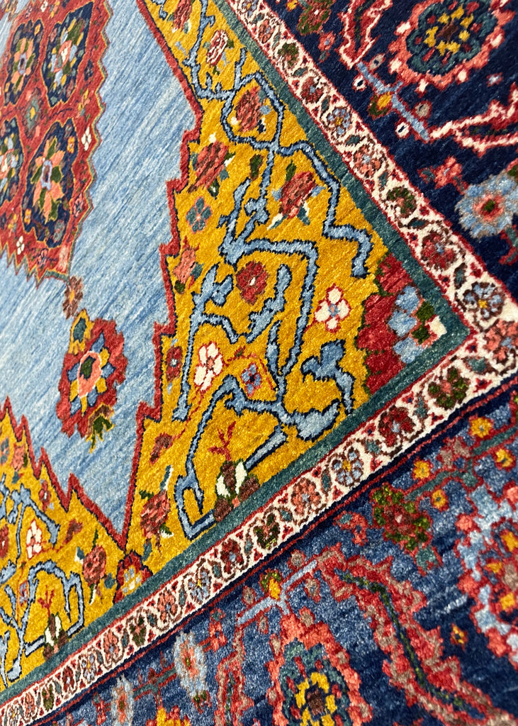 3'7"x6'1" Hand Knotted