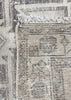 3'7"x9'11" Hamadan "Distressed" (s) Hand Knotted