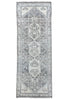 3'7"x9'11" Hamadan "Distressed" (s) Hand Knotted