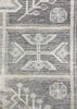 3'7"x9'11" Hamadan "Distressed" (s) Hand Knotted