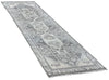 3'7"x9'11" Hamadan "Distressed" (s) Hand Knotted