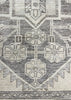 3'7"x9'11" Hamadan "Distressed" (s) Hand Knotted