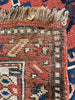3'8"x14'2" Kurdish Hand Knotted