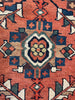 3'8"x14'2" Kurdish Hand Knotted