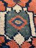 3'8"x14'2" Kurdish Hand Knotted