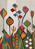 3'8"x5'2" Sennah Kilim Hand Knotted
