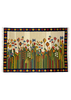 3'8"x5'2" Sennah Kilim Hand Knotted