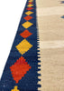 3'8"x5'2" Sennah Kilim Hand Knotted