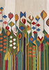 3'8"x5'2" Sennah Kilim Hand Knotted