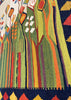 3'8"x5'2" Sennah Kilim Hand Knotted