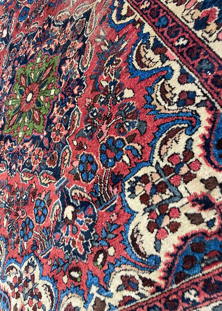 3'8"x5' Hamadan Hand Knotted