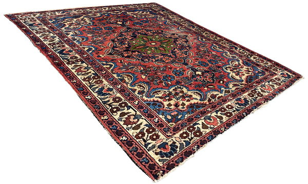3'8"x5' Hamadan Hand Knotted