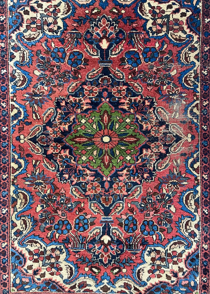 3'8"x5' Hamadan Hand Knotted