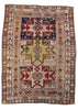 3'8"x5' Shirvan Hand Knotted