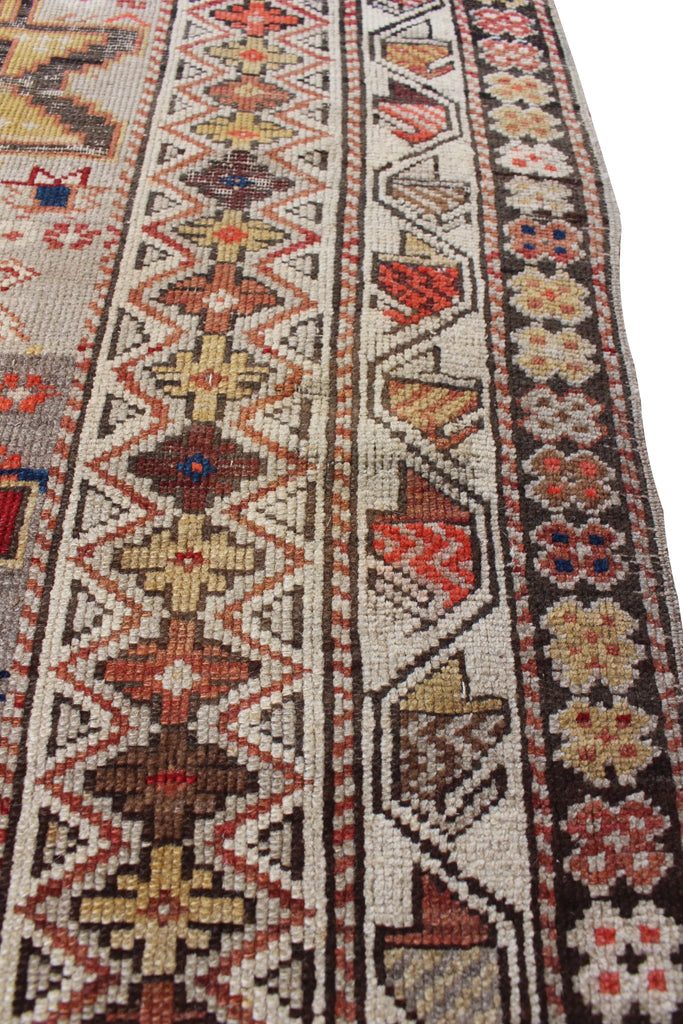 3'8"x5' Shirvan Hand Knotted