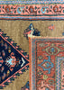 3'8"x6'6" Khamseh Hamadan Hand Knotted
