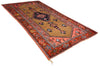 3'8"x6'6" Khamseh Hamadan Hand Knotted